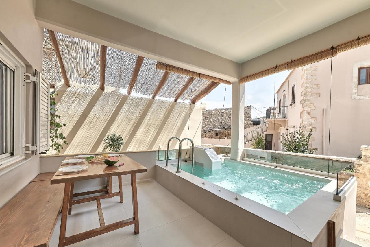 2 Bedroom Villa With Heated Swimming Pool-Spa Whirlpool-Bbq! Melidhonion  Bagian luar foto