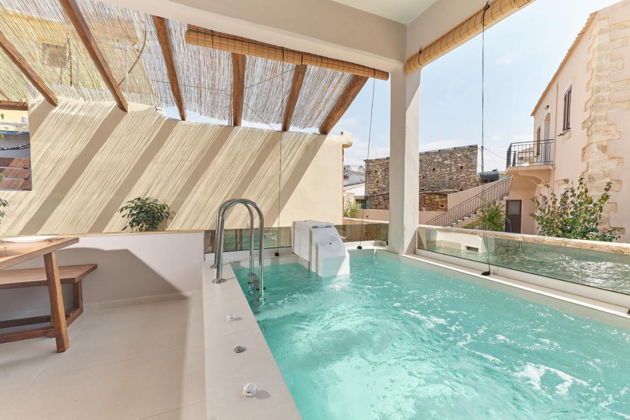 2 Bedroom Villa With Heated Swimming Pool-Spa Whirlpool-Bbq! Melidhonion  Bagian luar foto