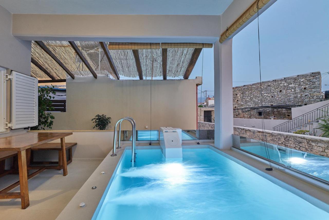 2 Bedroom Villa With Heated Swimming Pool-Spa Whirlpool-Bbq! Melidhonion  Bagian luar foto